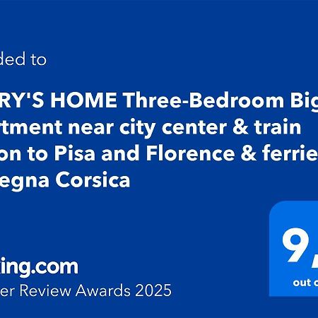 Gabry'S Home Three-Bedroom Big Apartment Near City Center & Train Station To Pisa And Florence & Ferries To Sardegna Corsica Livorno Esterno foto